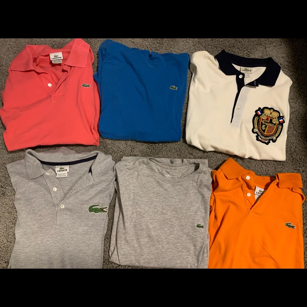 Lacoste tees